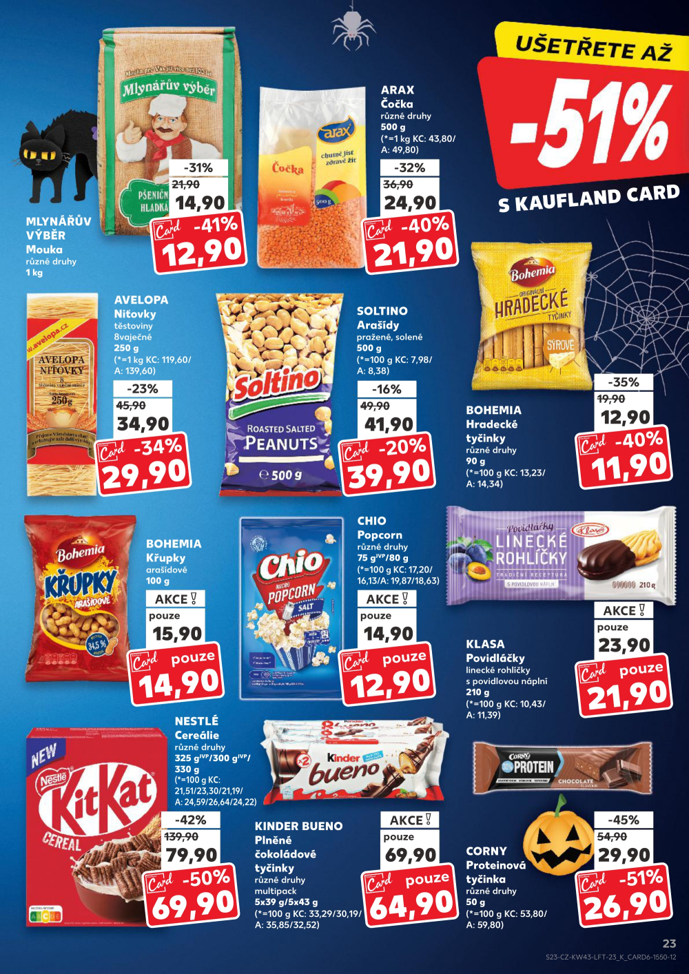 Leták Kaufland leták Praha 8 - Libeň - strana 23