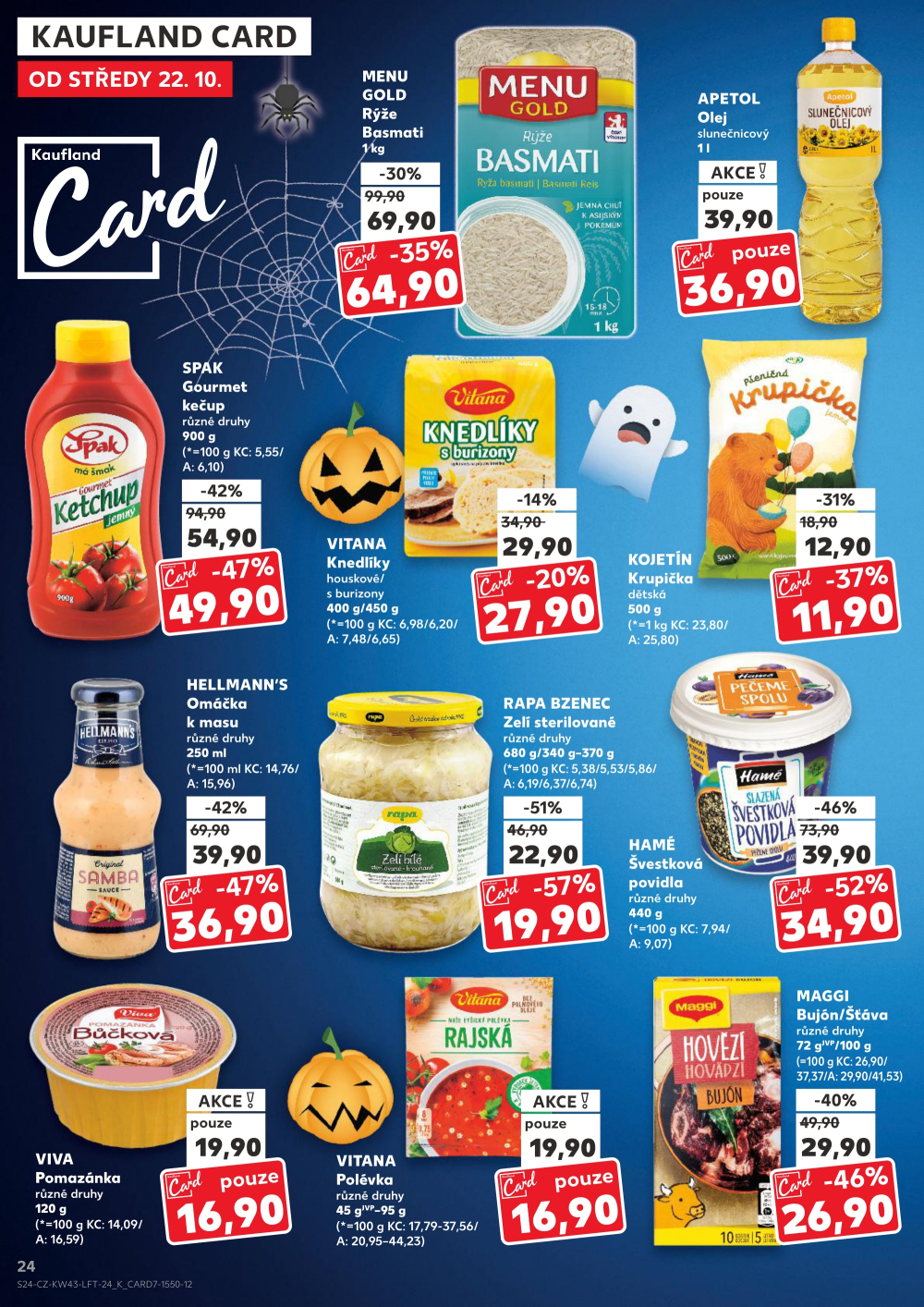 Leták Kaufland leták Praha 8 - Libeň - strana 24
