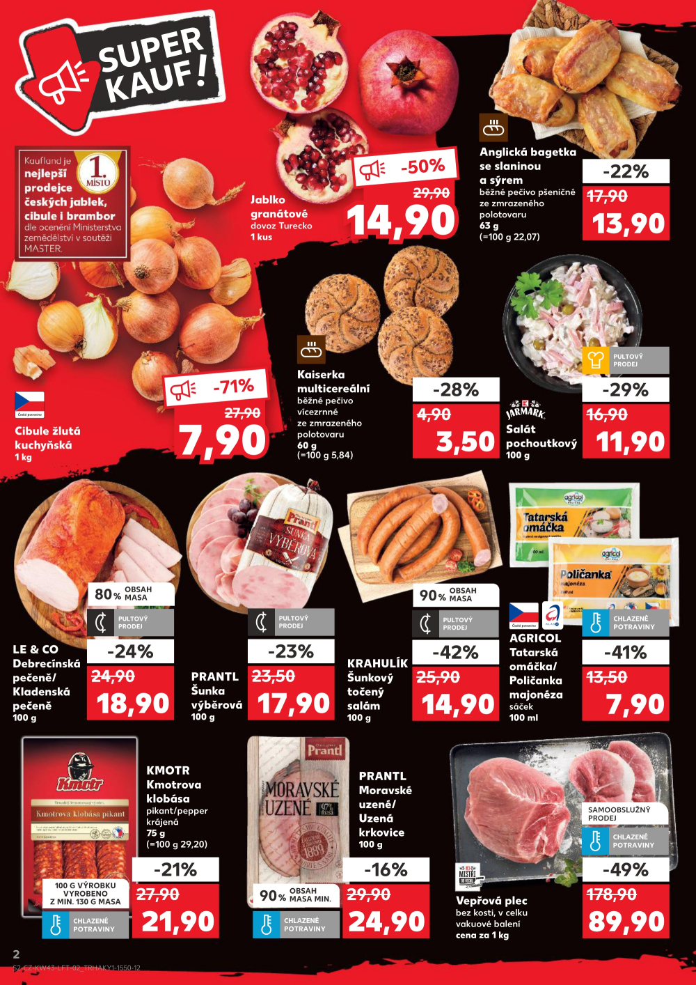 Leták Kaufland leták Praha 8 - Libeň - strana 2