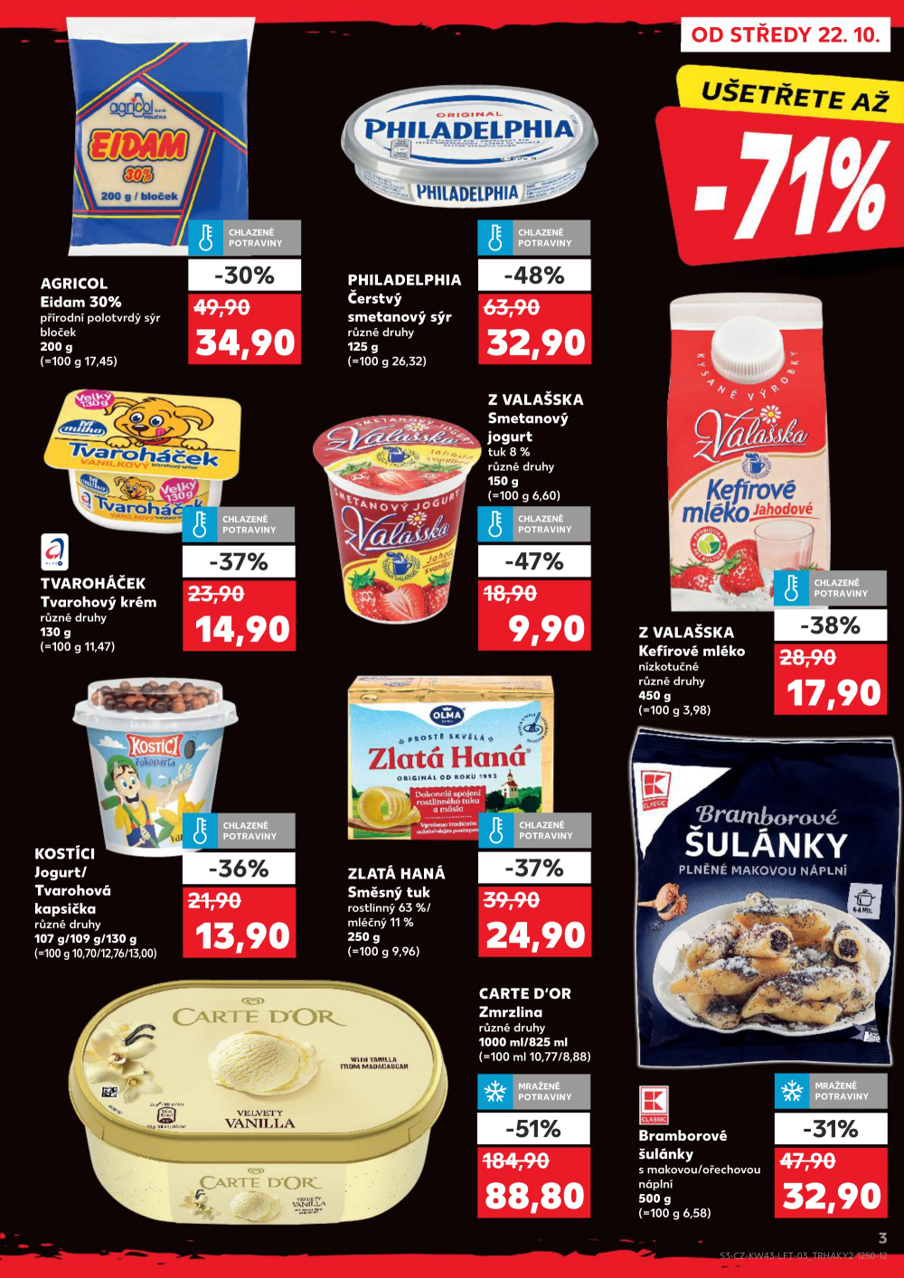 Leták Kaufland leták Praha 8 - Libeň - strana 3