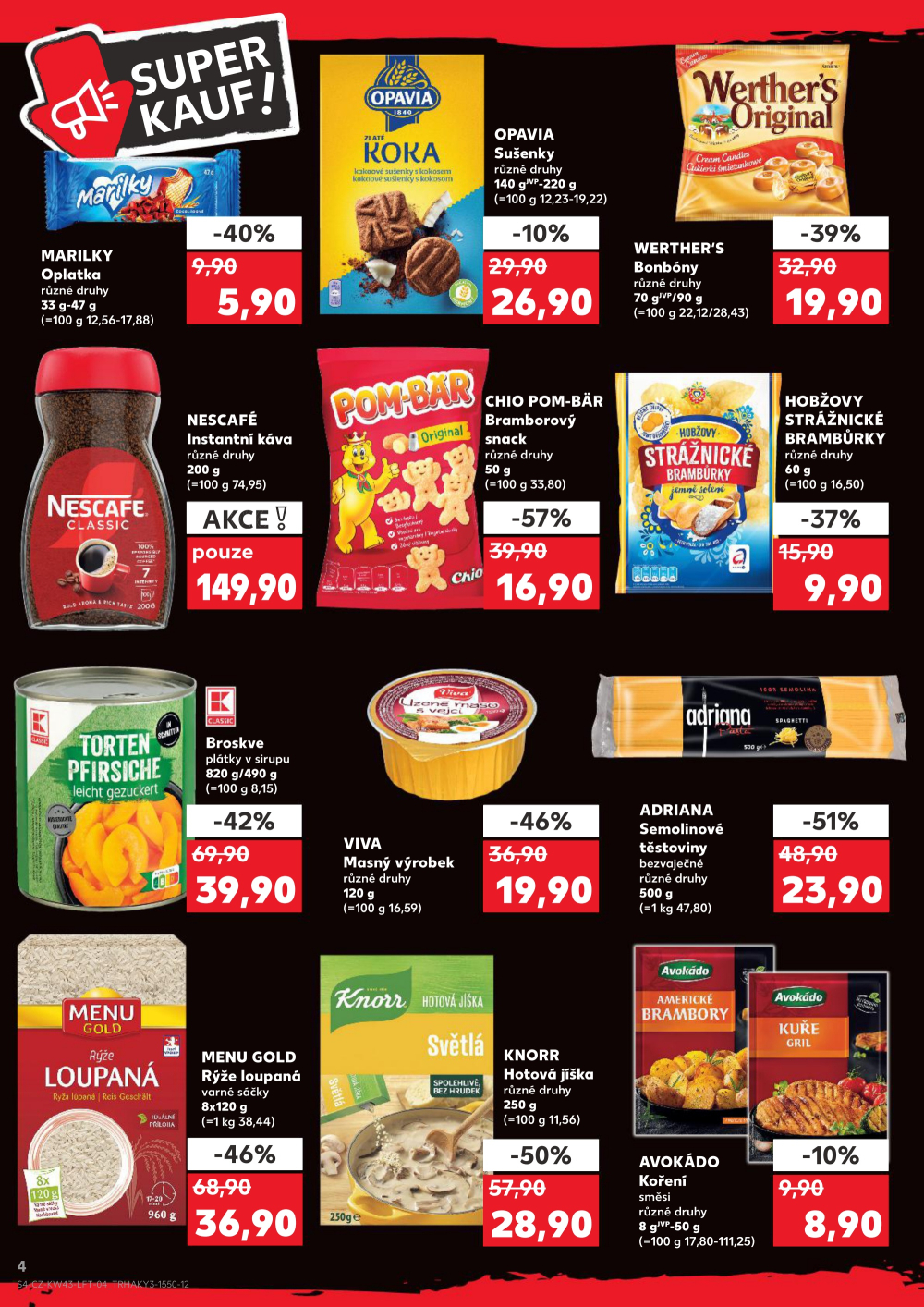 Leták Kaufland leták Praha 8 - Libeň - strana 4