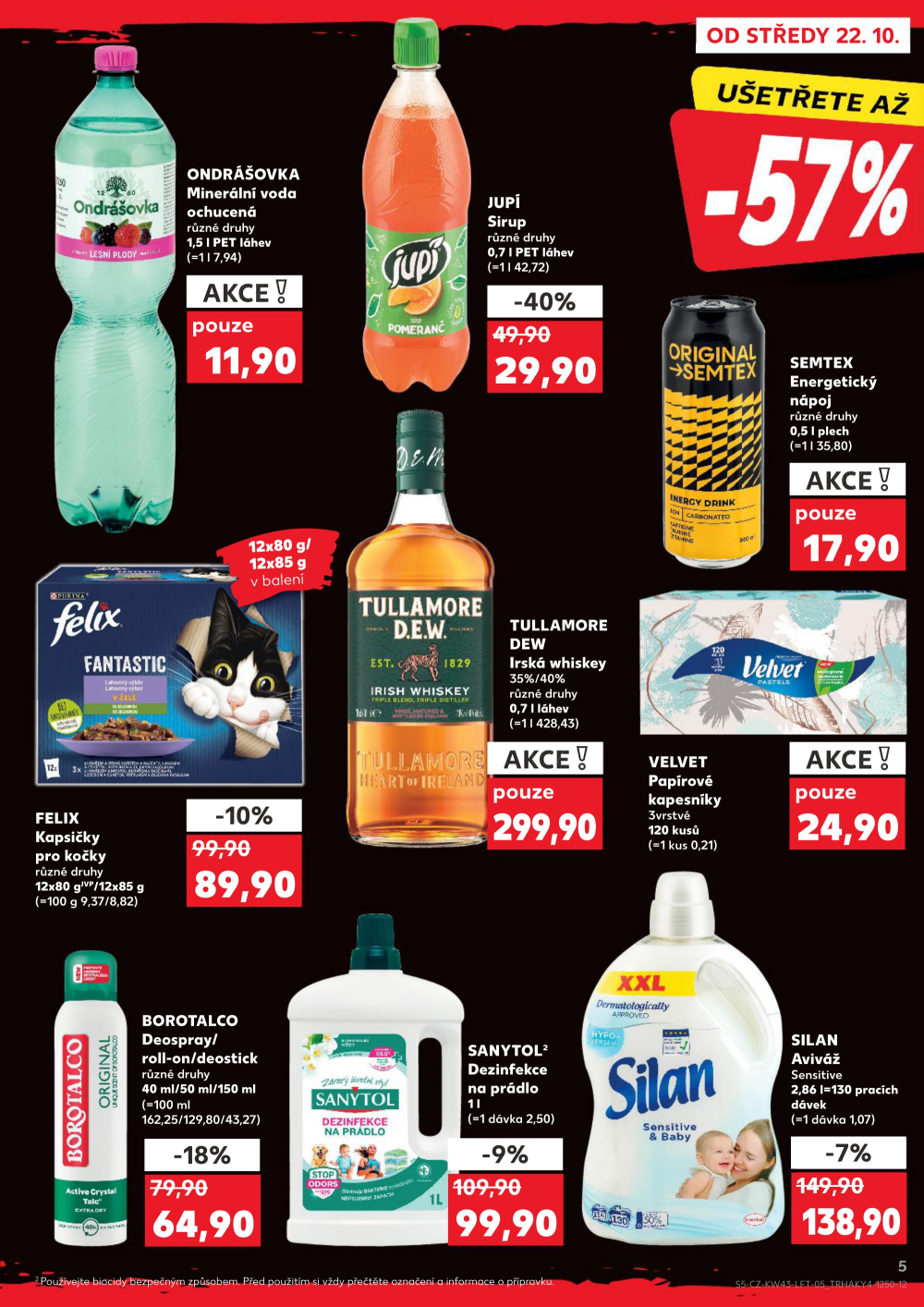 Leták Kaufland leták Praha 8 - Libeň - strana 5