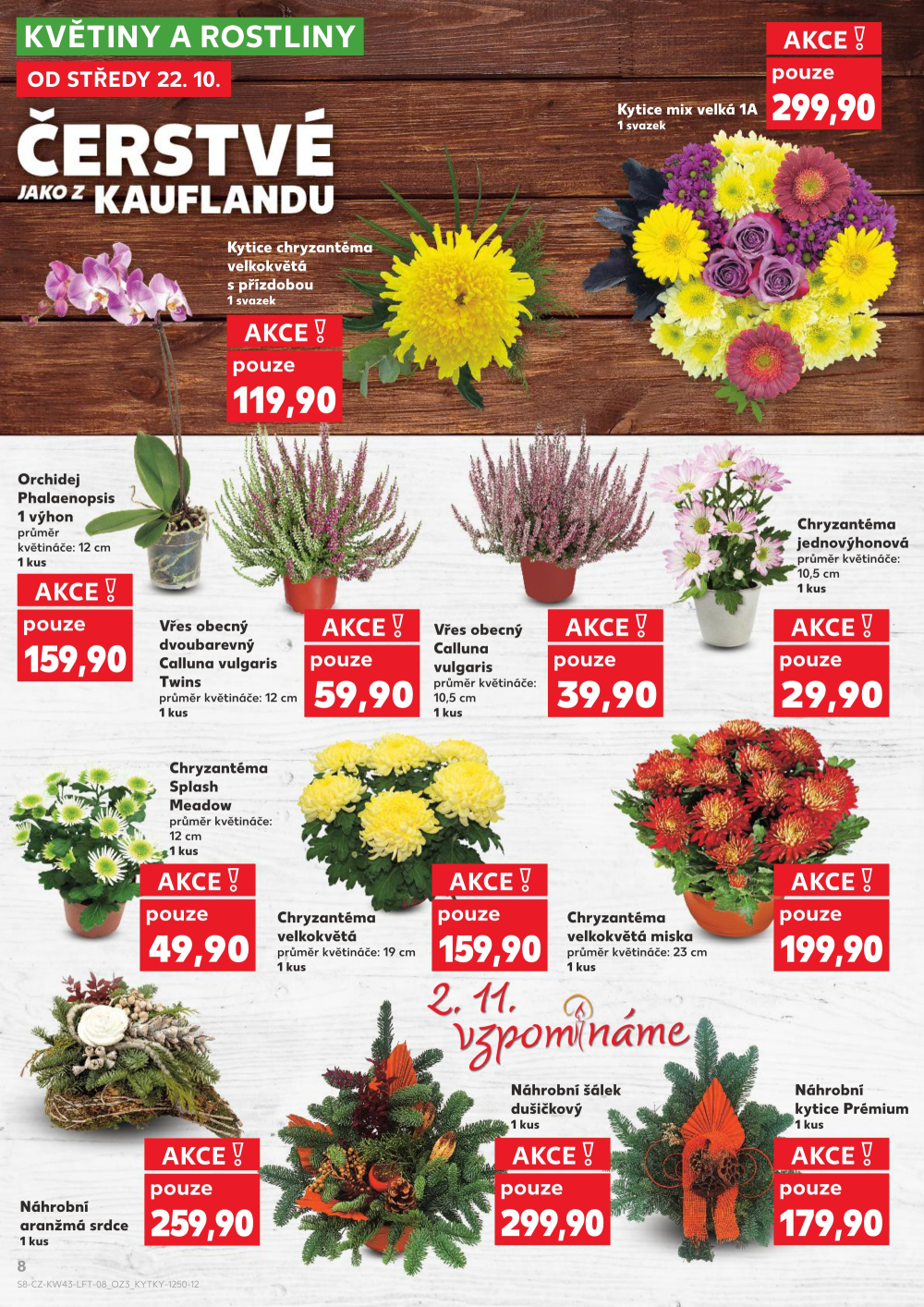 Leták Kaufland leták Praha 8 - Libeň - strana 8
