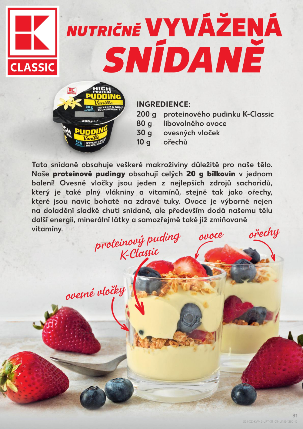 Leták Kaufland leták Olomouc, Štursova - strana 31