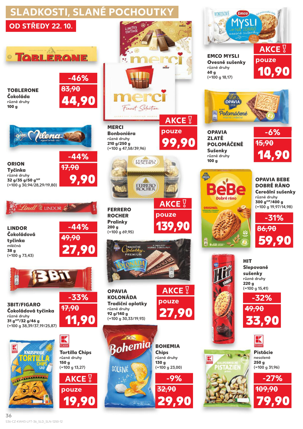 Leták Kaufland leták Olomouc, Štursova - strana 36