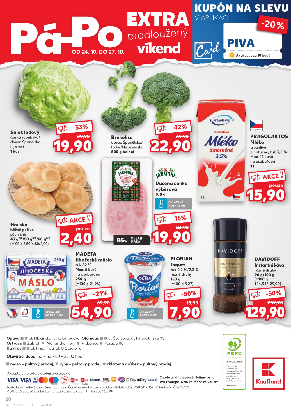 Leták Kaufland leták Olomouc, Štursova - strana 60