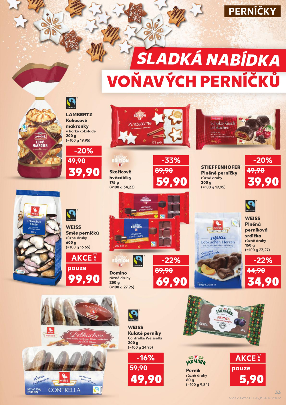 Leták Kaufland leták Nový Bor - strana 33