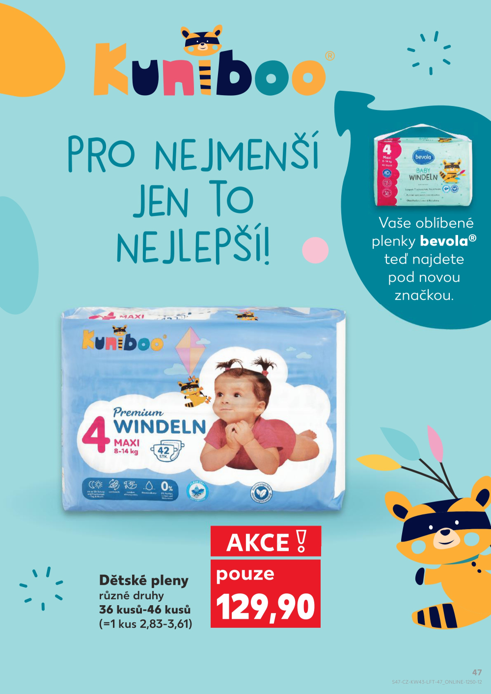 Leták Kaufland leták Nový Bor - strana 47