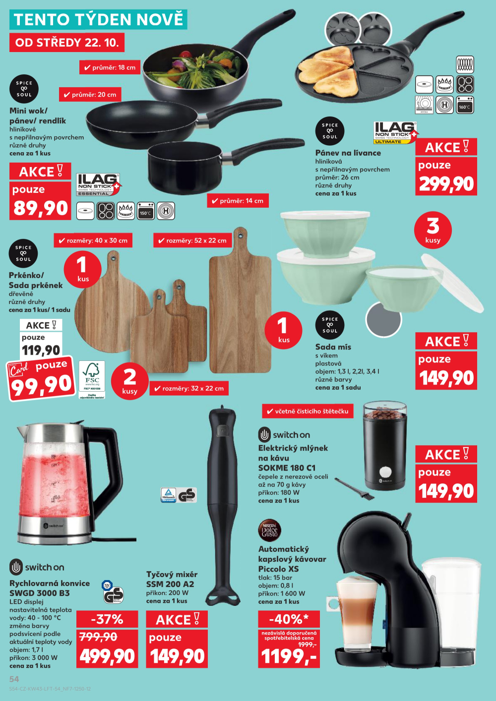 Leták Kaufland leták Nový Bor - strana 54