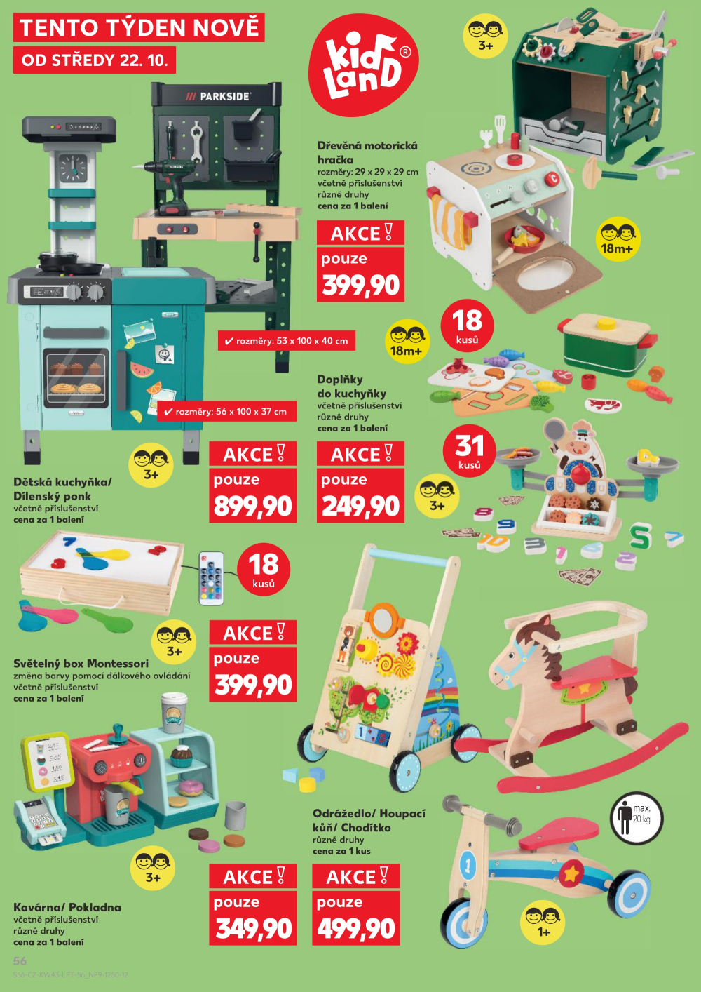 Leták Kaufland leták Nový Bor - strana 56