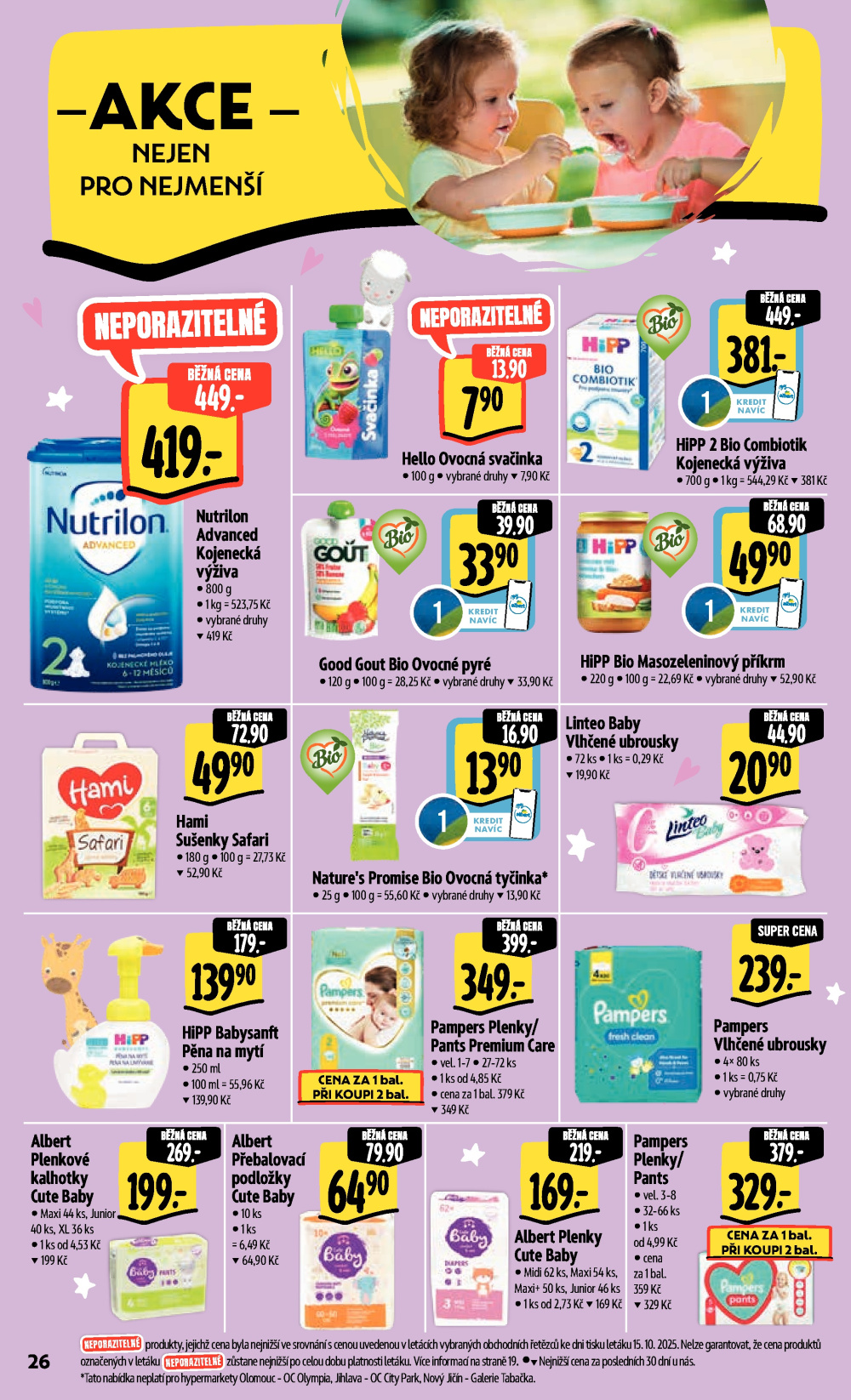 Leták Albert Hypermarket leták - Karlovy Vary, OC Varyáda - strana 39
