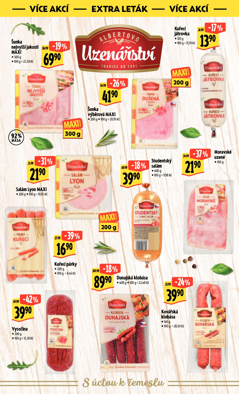 Leták Albert Hypermarket leták - Karlovy Vary, OC Varyáda - strana 50