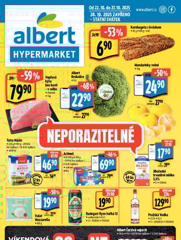 Albert Hypermarket leták