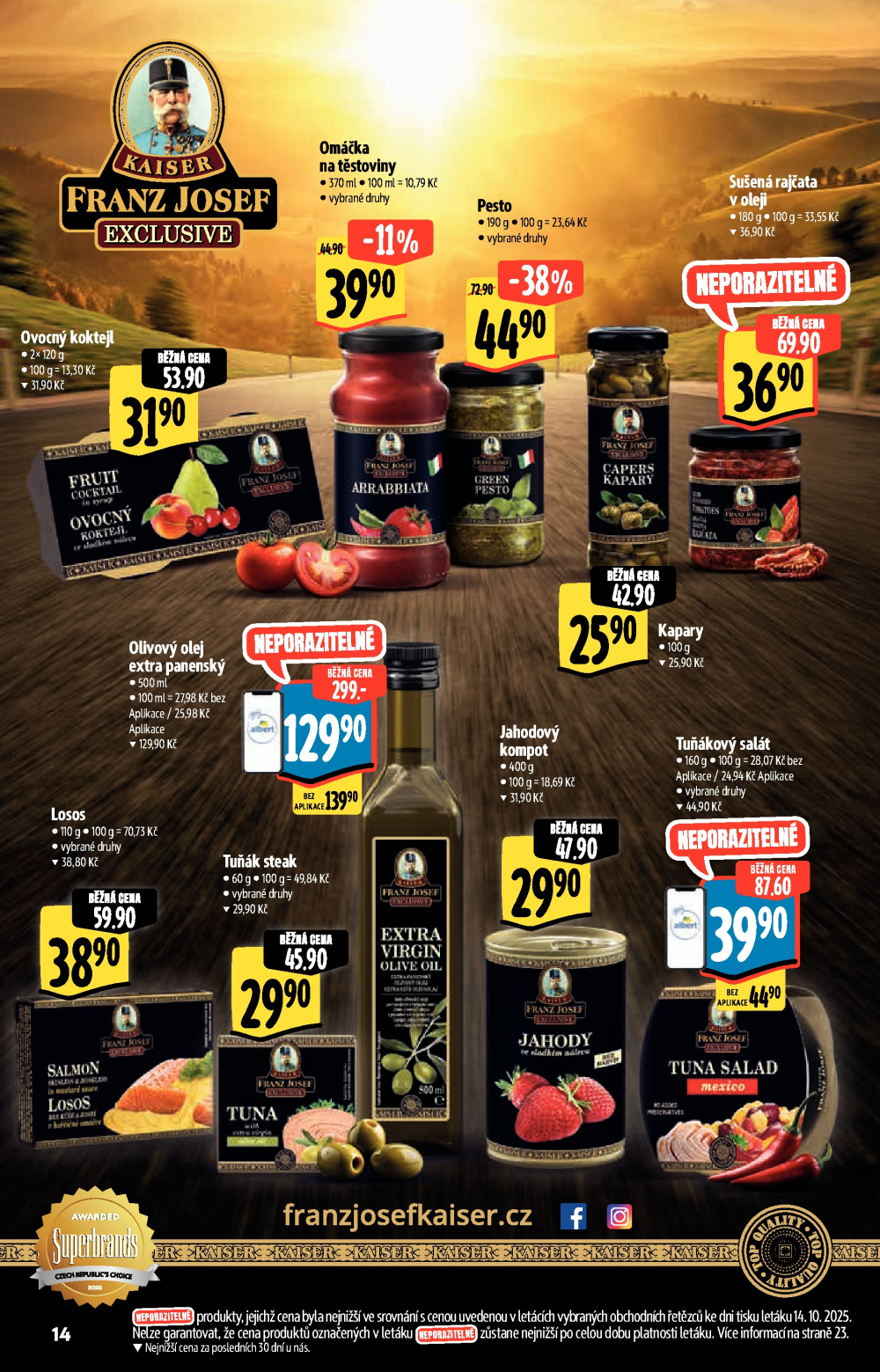 Leták Albert Hypermarket - Akční katalog - strana 14