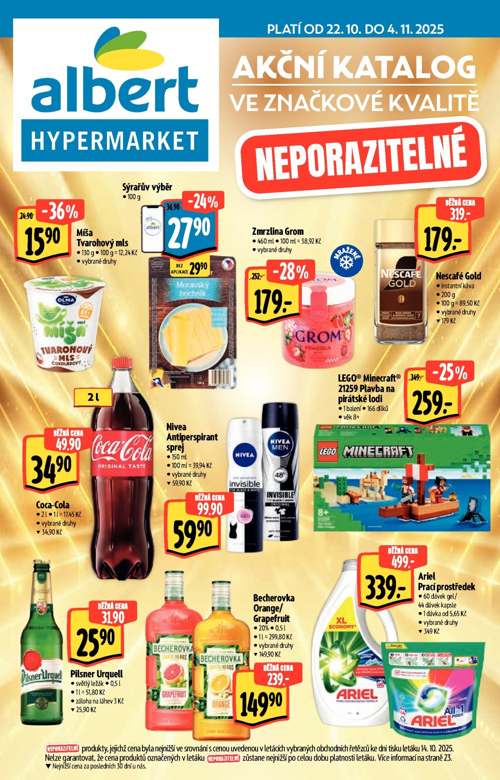 Leták Albert Hypermarket - Akční katalog - strana 1