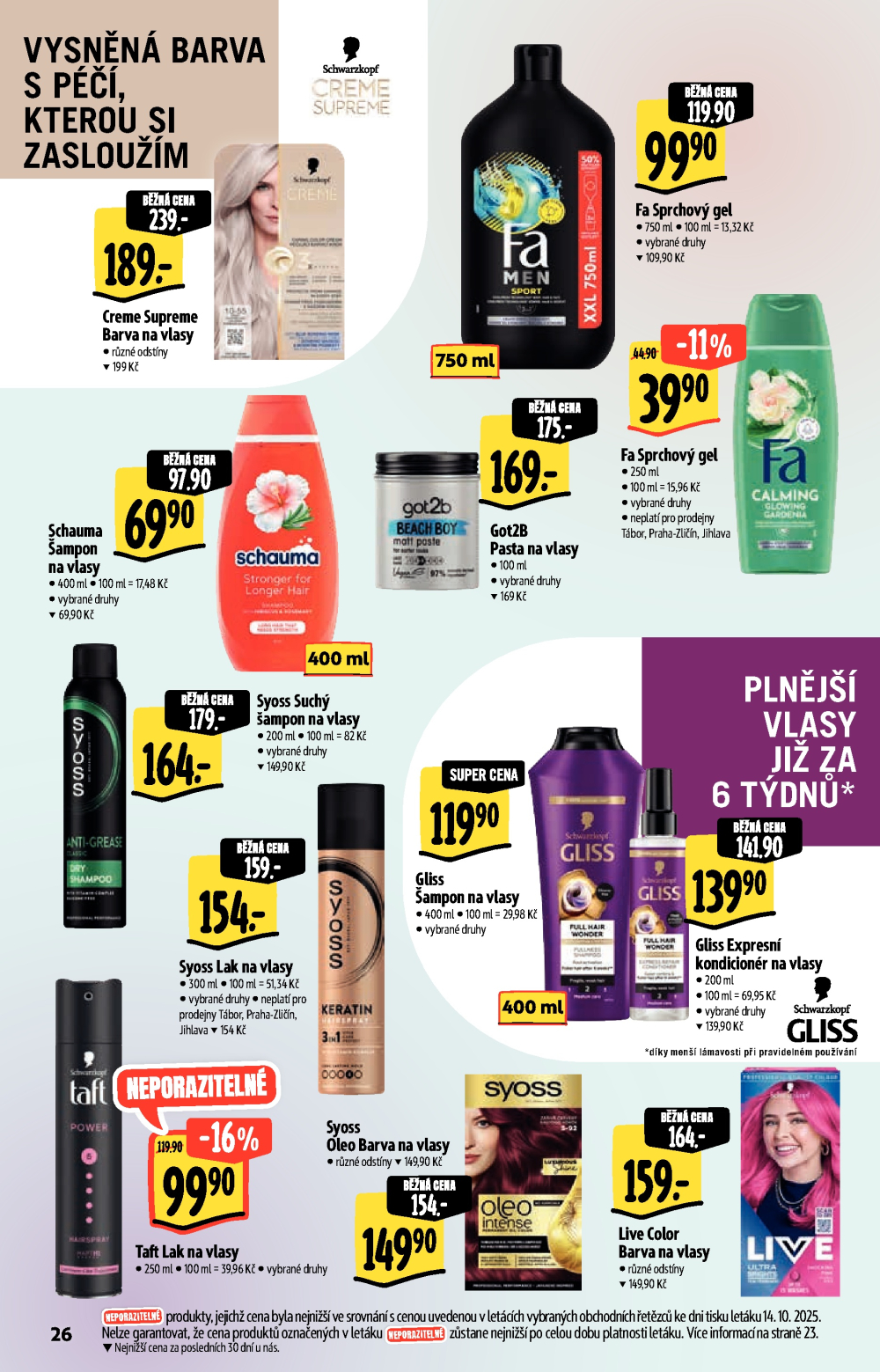 Leták Albert Hypermarket - Akční katalog - strana 26