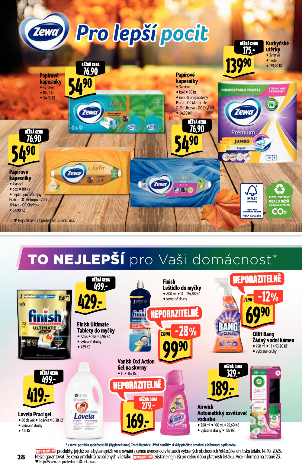 Leták Albert Hypermarket - Akční katalog - strana 28