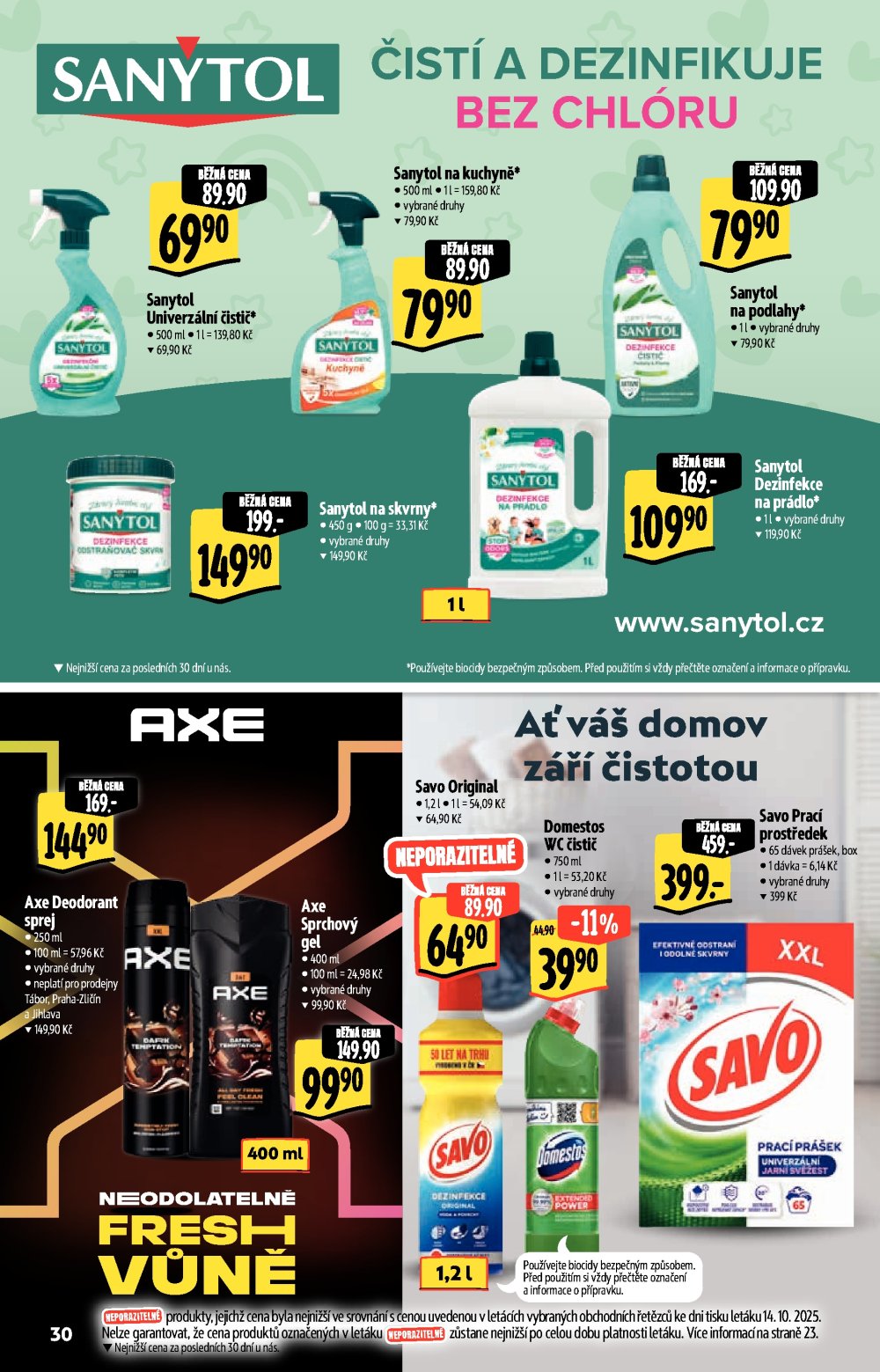 Leták Albert Hypermarket - Akční katalog - strana 30