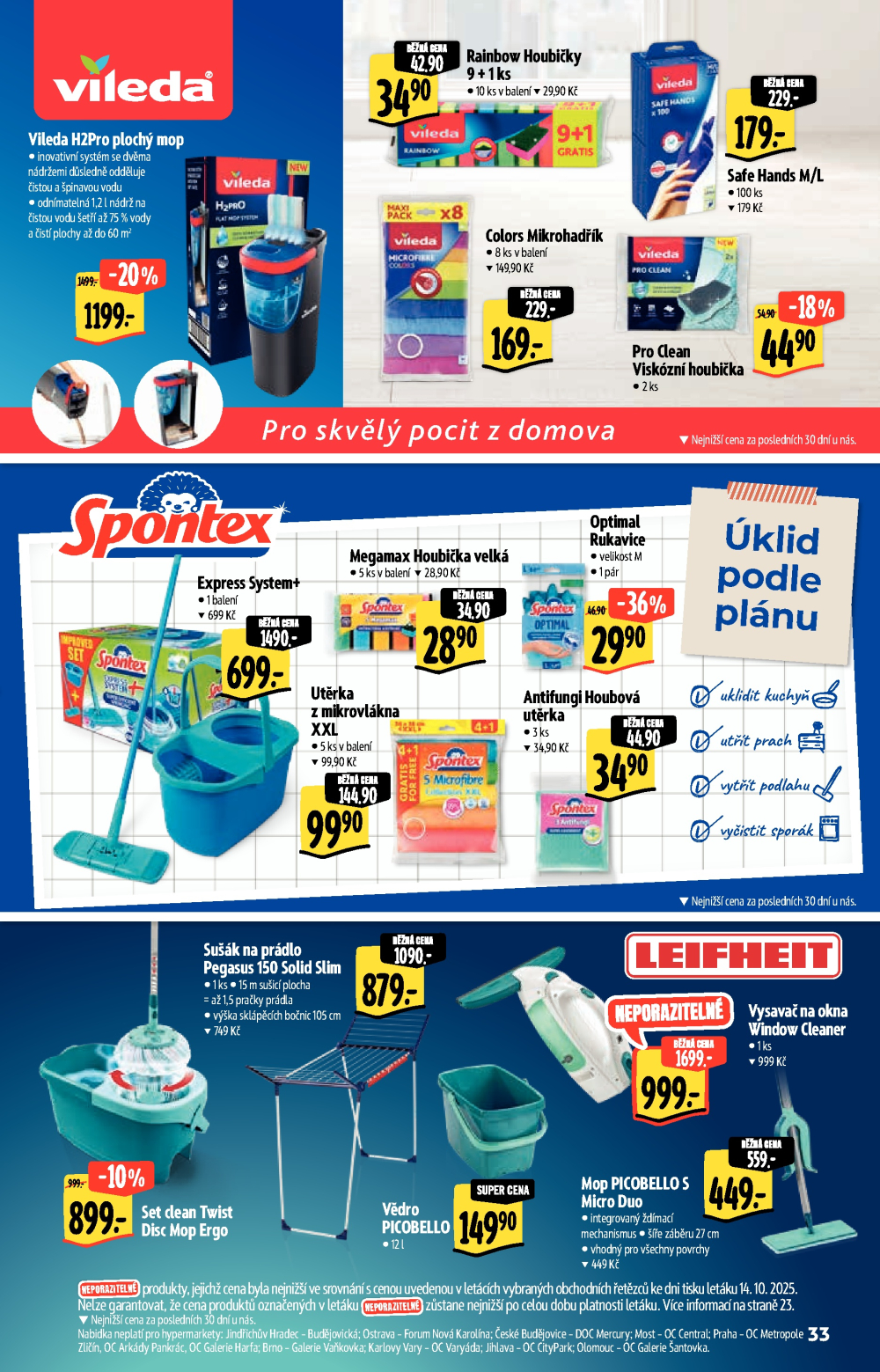 Leták Albert Hypermarket - Akční katalog - strana 33