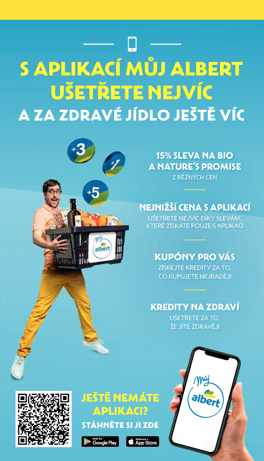 Leták Albert Supermarket leták - České Budějovice, Suchovrbenské náměstí - strana 19