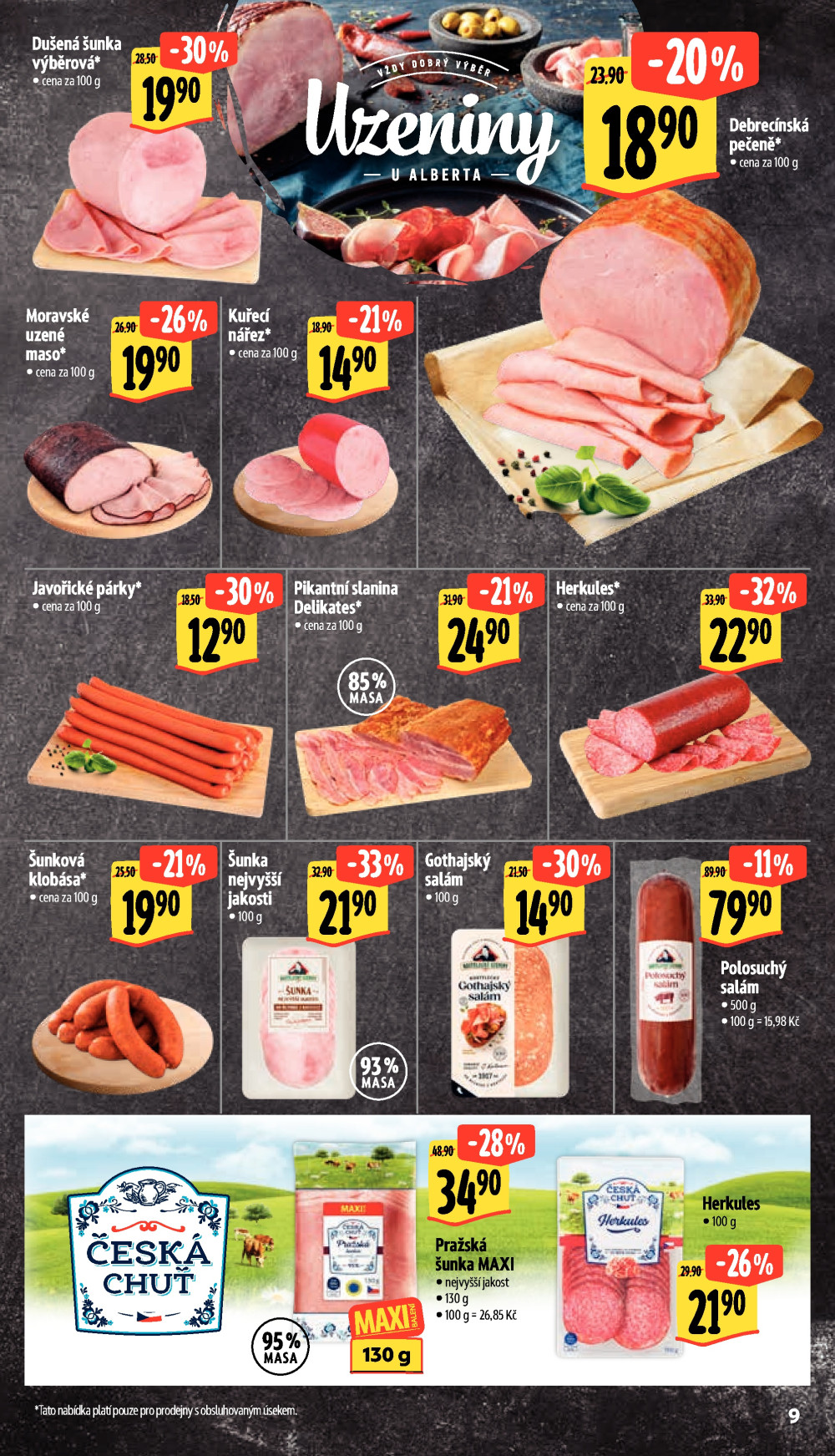 Leták Albert Supermarket leták - České Budějovice, Suchovrbenské náměstí - strana 22
