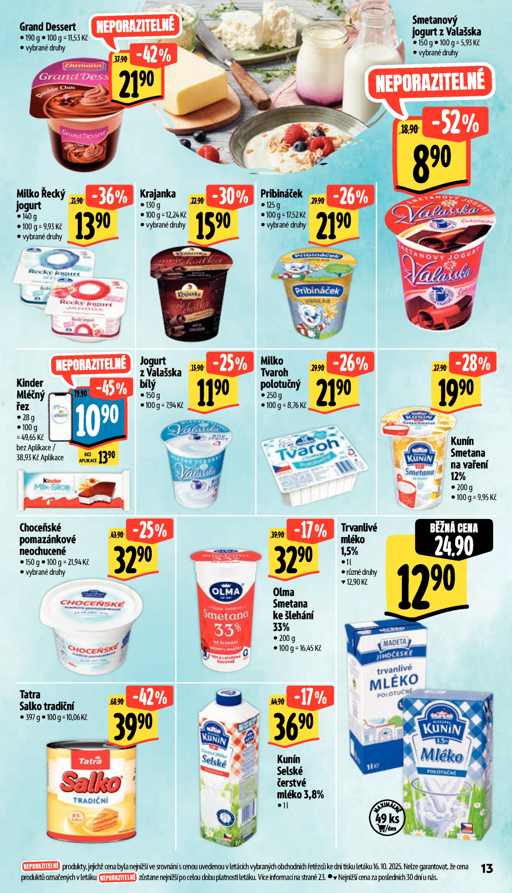 Leták Albert Supermarket leták - České Budějovice, Suchovrbenské náměstí - strana 27