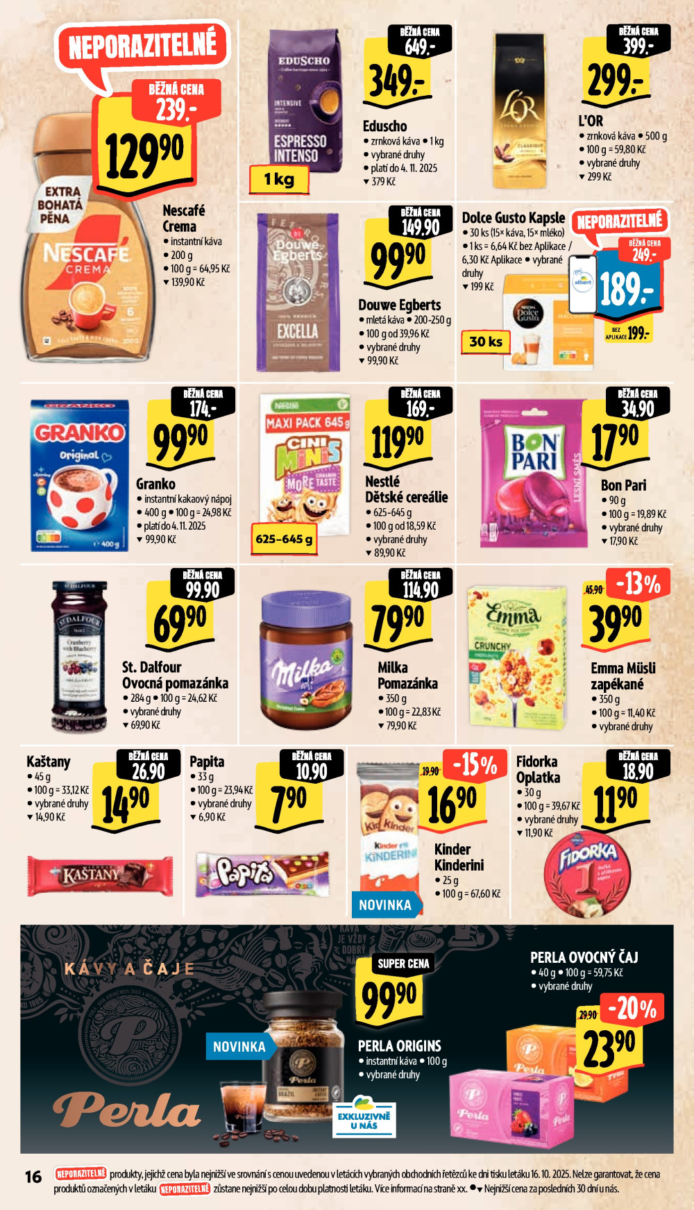 Leták Albert Supermarket leták - České Budějovice, Suchovrbenské náměstí - strana 30