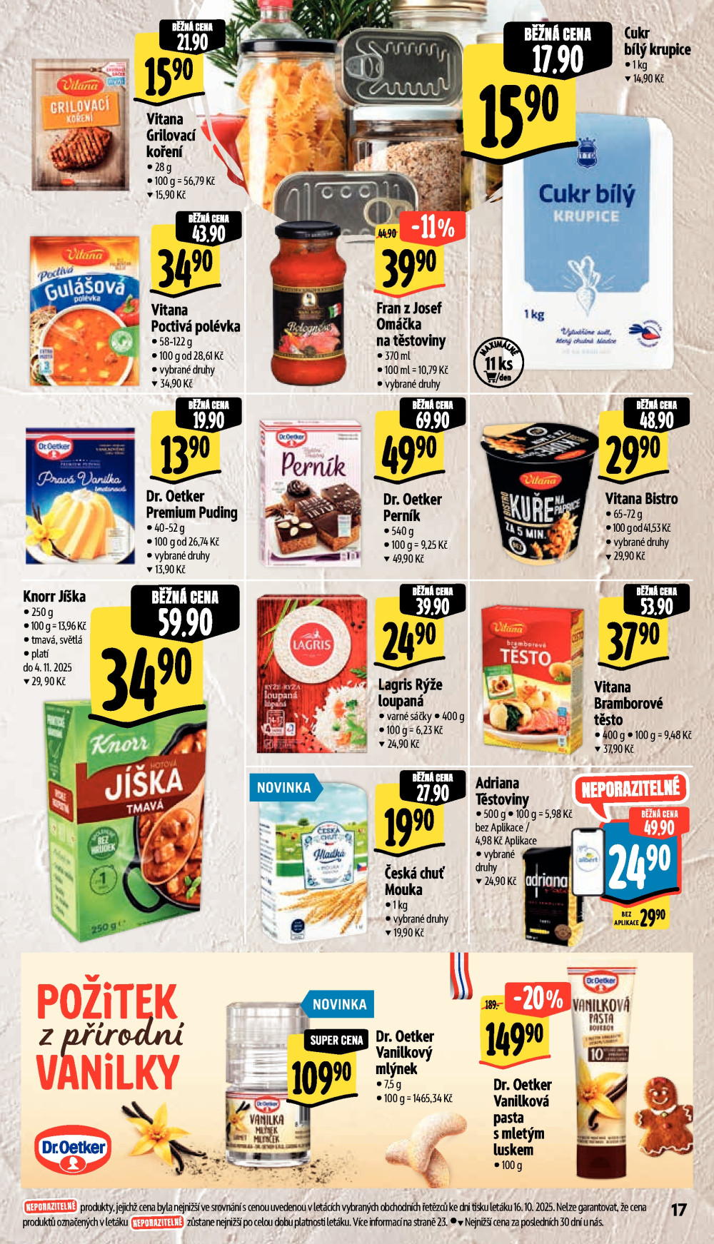 Leták Albert Supermarket leták - České Budějovice, Suchovrbenské náměstí - strana 31