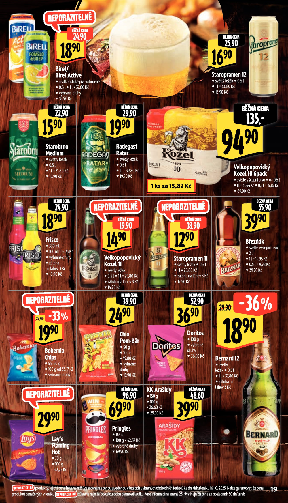 Leták Albert Supermarket leták - České Budějovice, Suchovrbenské náměstí - strana 33