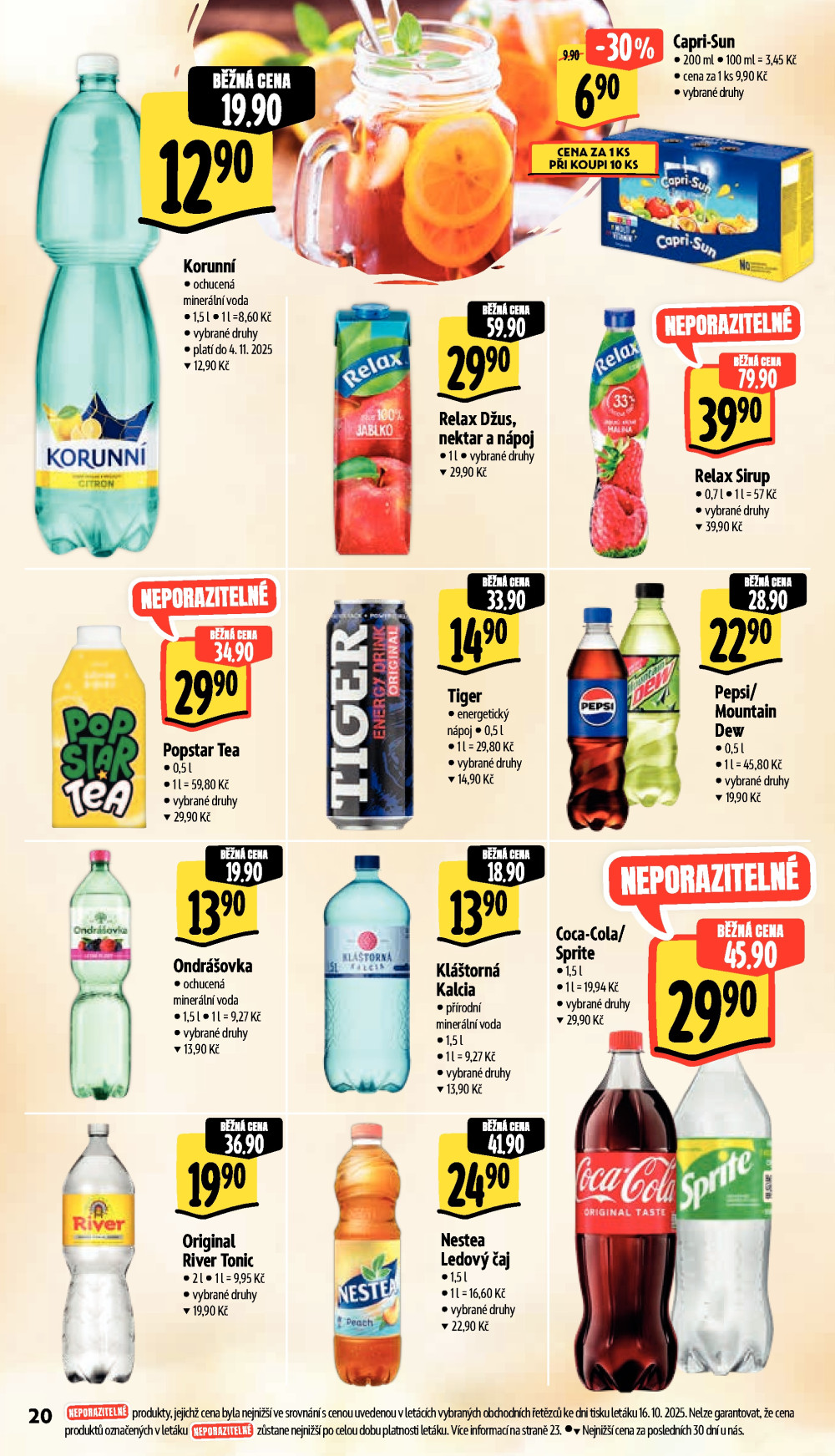 Leták Albert Supermarket leták - České Budějovice, Suchovrbenské náměstí - strana 34