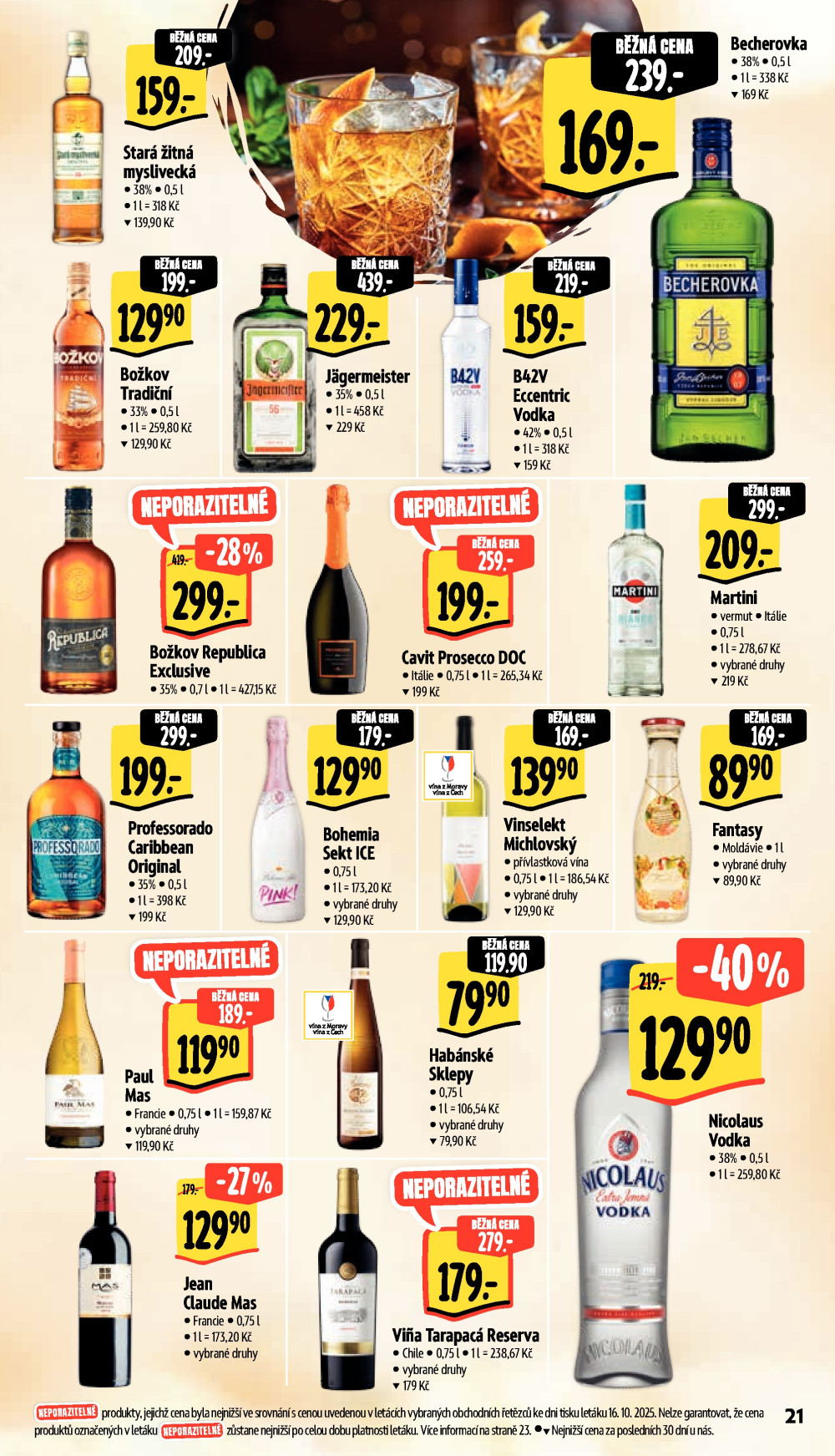 Leták Albert Supermarket leták - České Budějovice, Suchovrbenské náměstí - strana 35