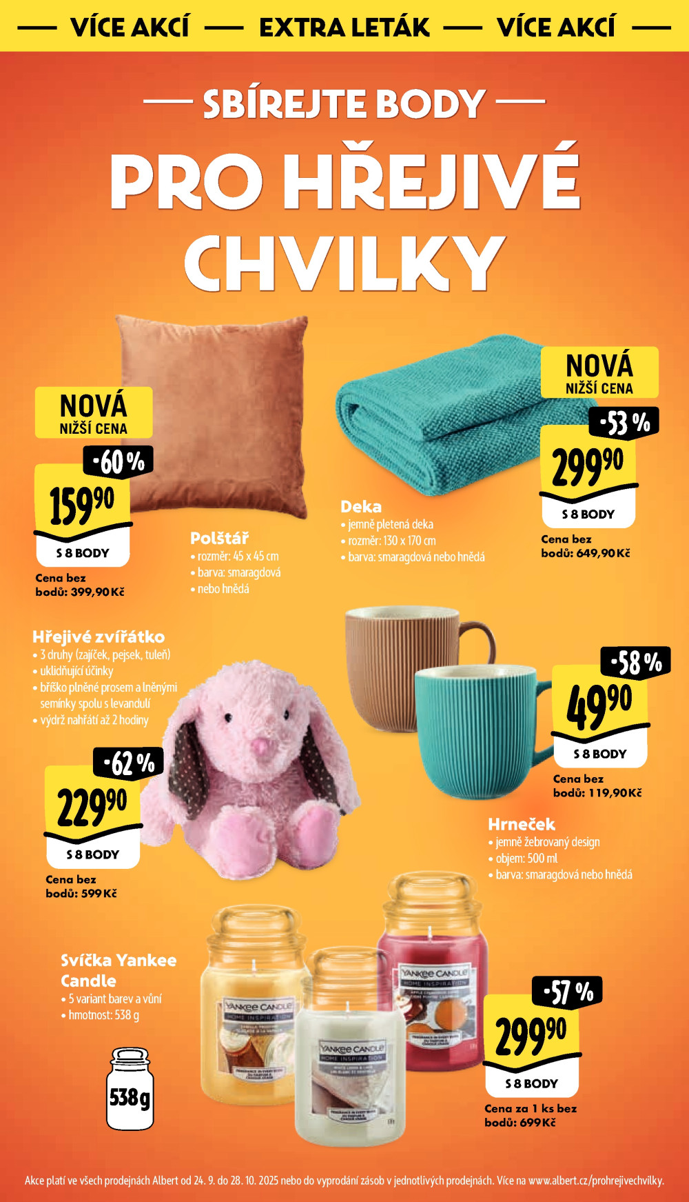 Leták Albert Supermarket leták - České Budějovice, Suchovrbenské náměstí - strana 48