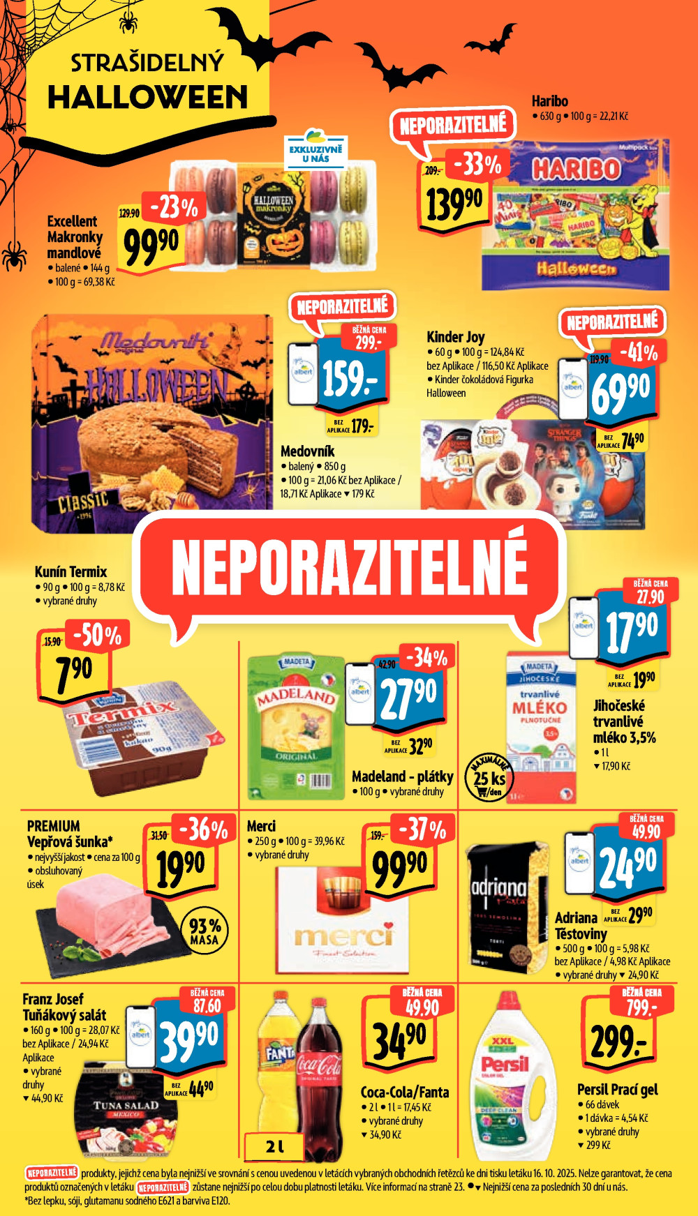 Leták Albert Supermarket leták - České Budějovice, Suchovrbenské náměstí - strana 49