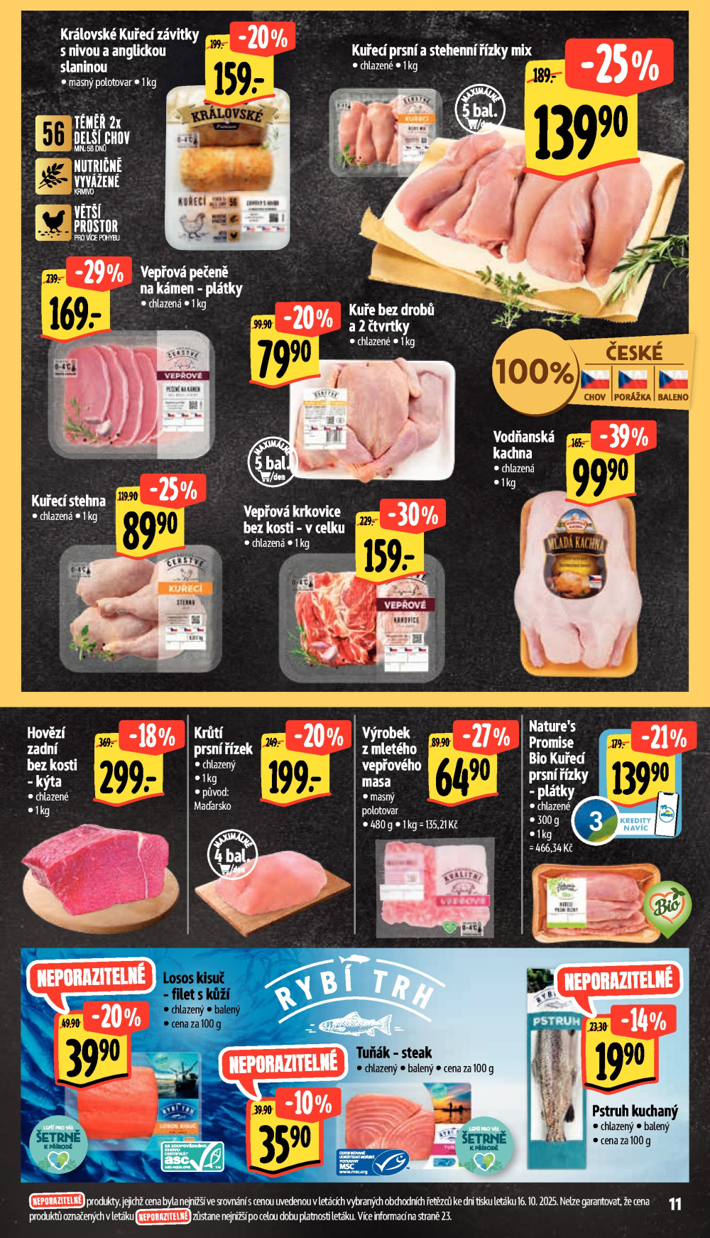 Leták Albert Supermarket leták - Liberec, Dobiášova - strana 25