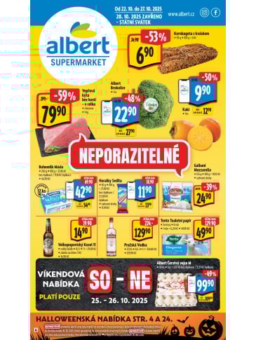 Albert Supermarket leták Albert Supermarket leták
