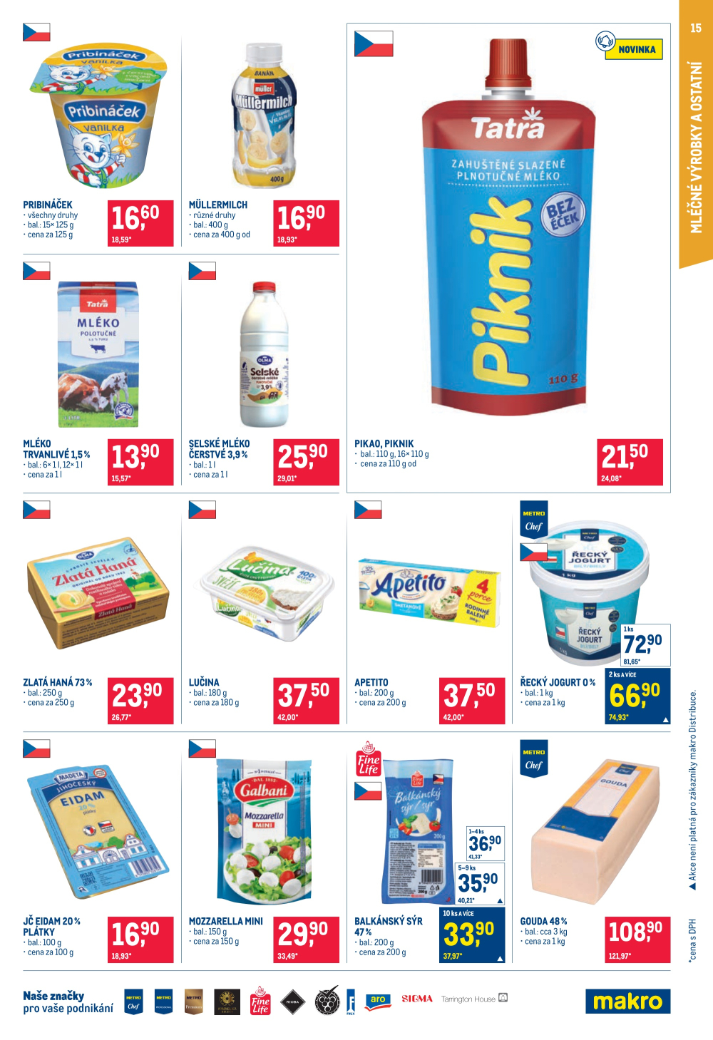 Leták Makro leták - Potraviny - strana 15