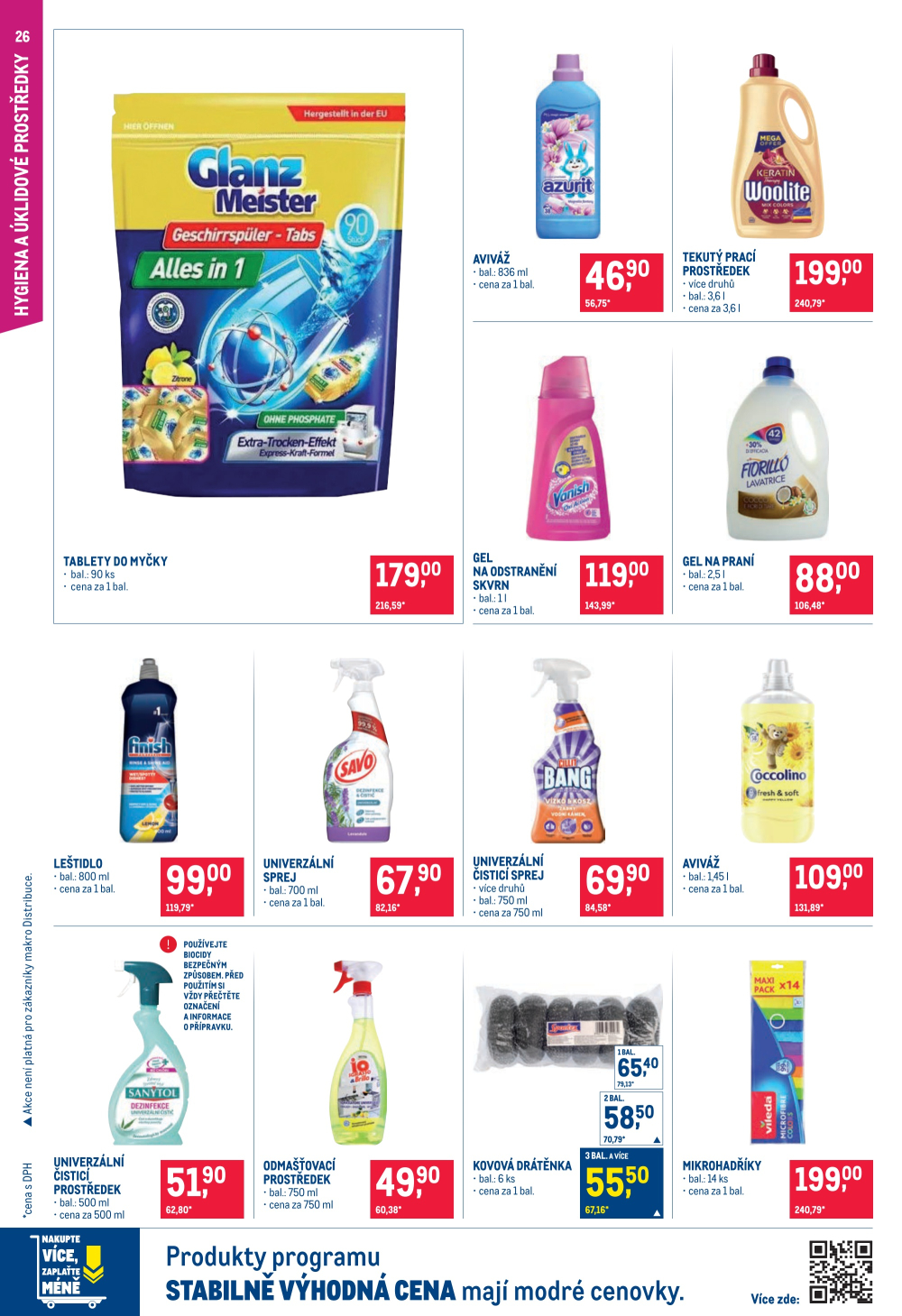 Leták Makro leták - Potraviny - strana 26
