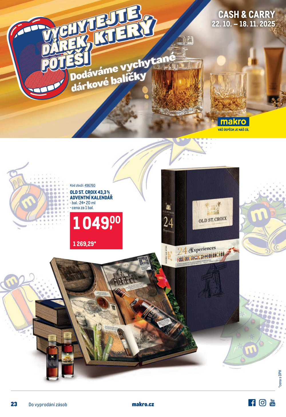 Leták Makro leták - Dárkové balíčky - strana 1