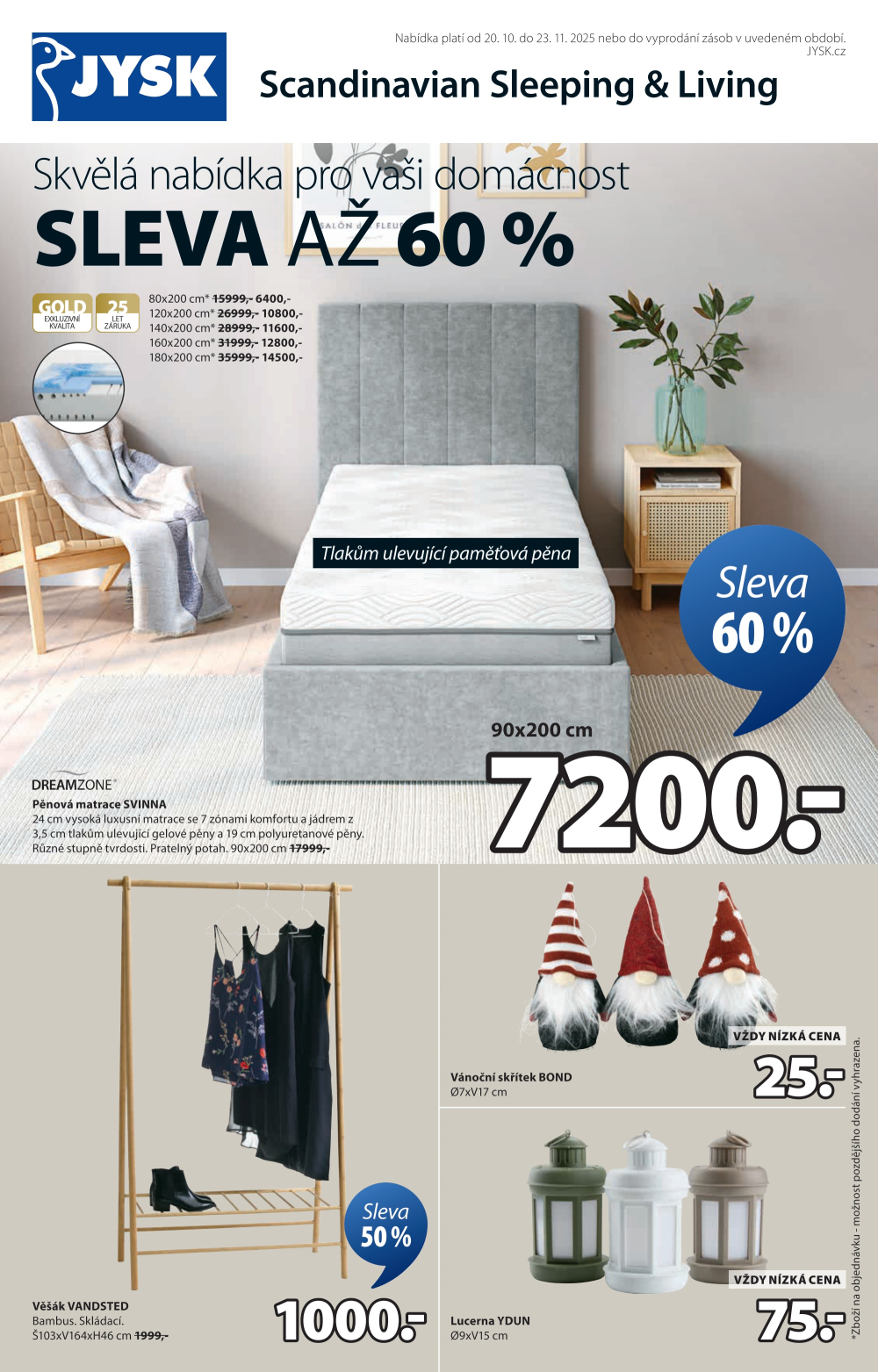 Leták Jysk leták - strana 1