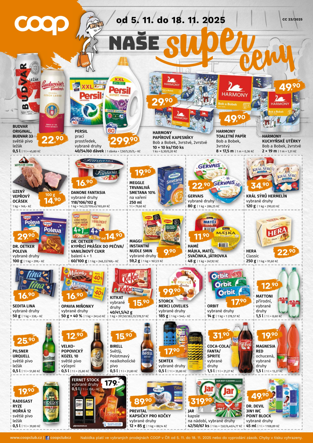 Leták COOP leták - Super ceny - strana 1