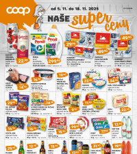 Akční leták COOP  - Super ceny