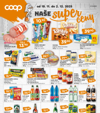 Akční leták COOP  - Super ceny