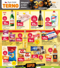 Akční leták Terno  - Zlín, Český Krumlov, Prachatice, Tábor, Strakonice, Blatná