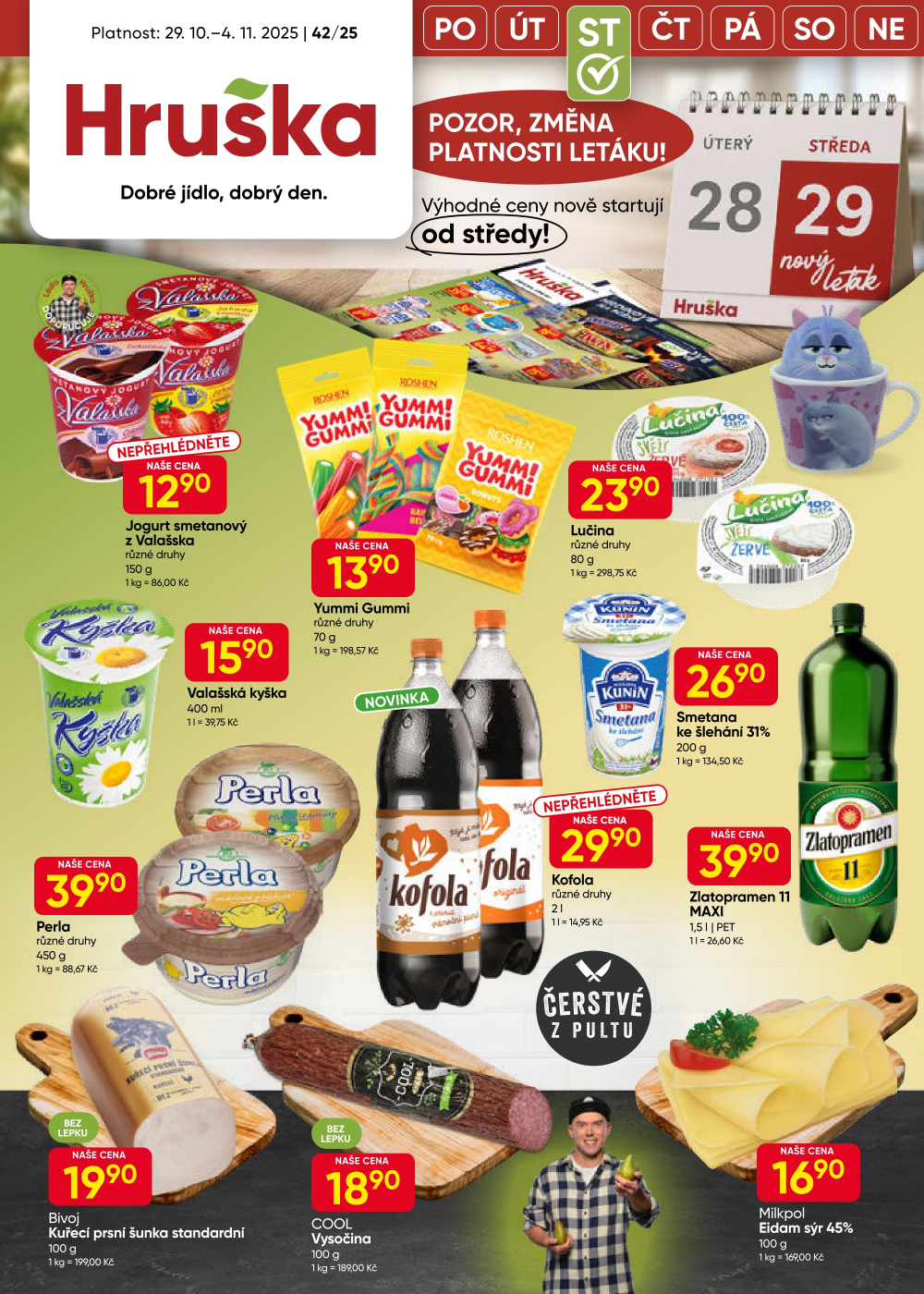 Leták Hruška leták - strana 1