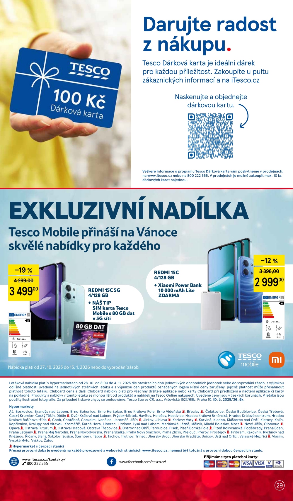 Leták Tesco hypermarket leták - strana 29