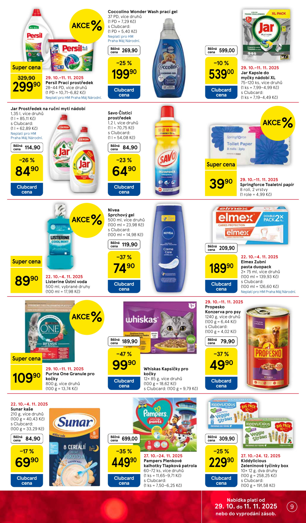 Leták Tesco hypermarket leták - strana 9