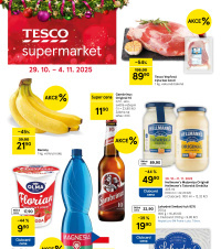 Akční leták Tesco supermarket 