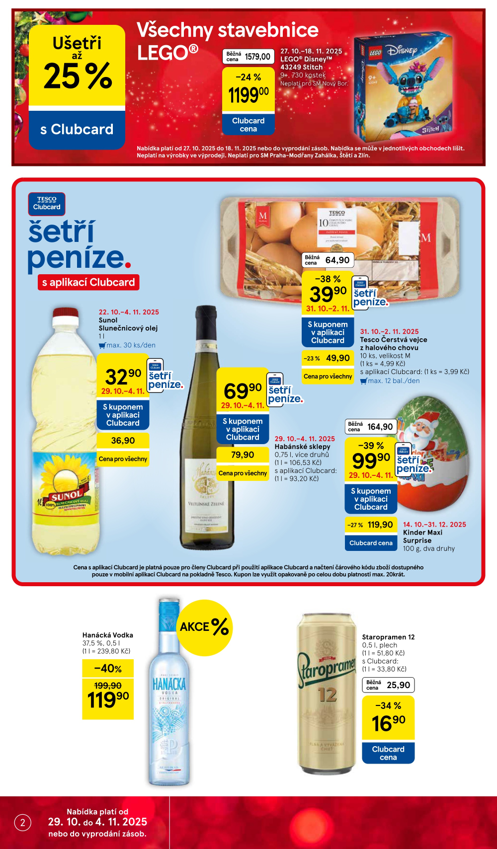 Leták Tesco supermarket leták - strana 2