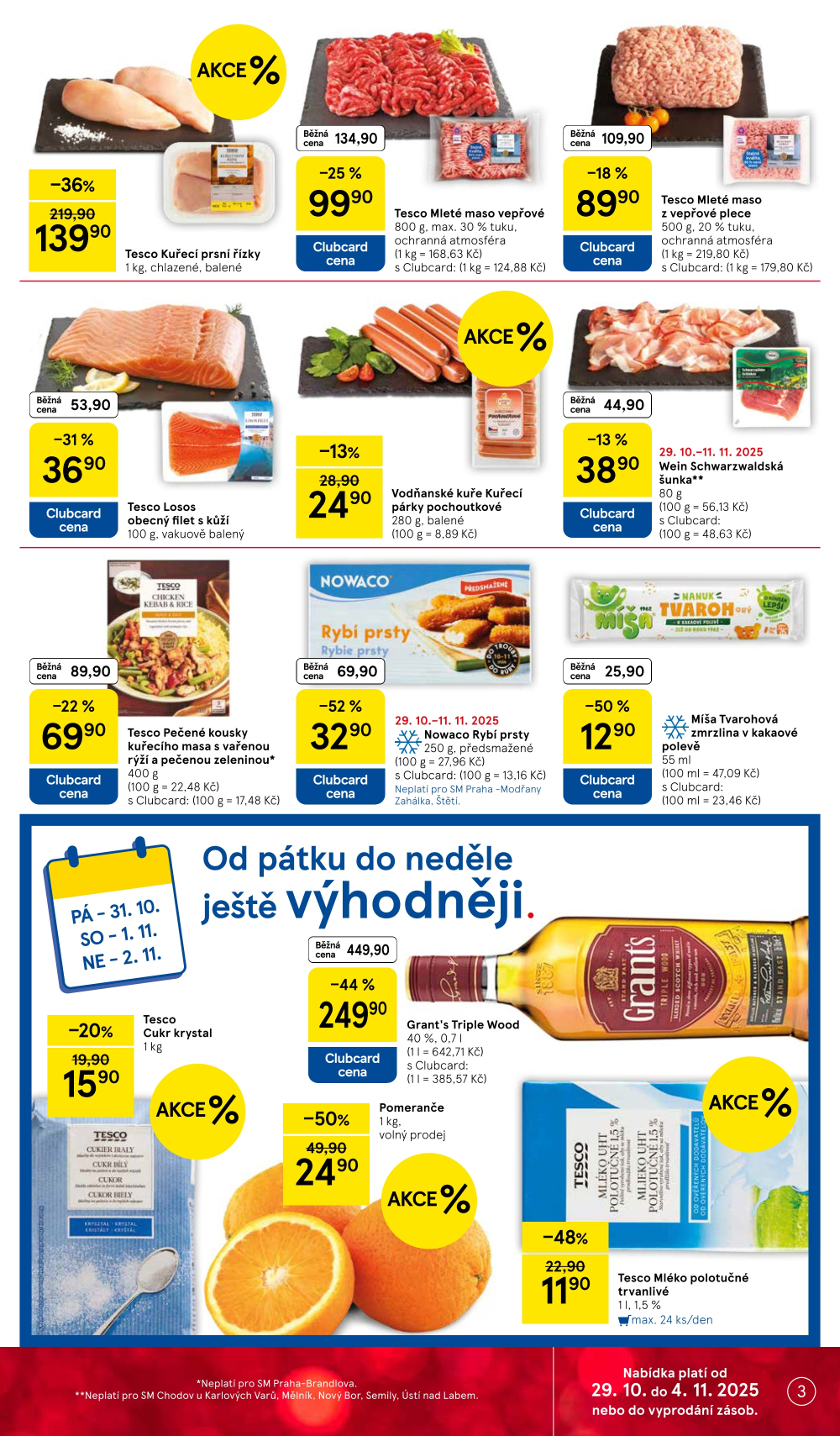 Leták Tesco supermarket leták - strana 3