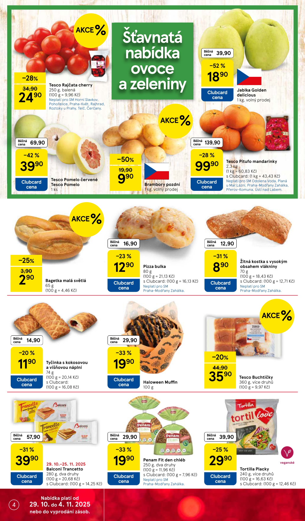Leták Tesco supermarket leták - strana 4